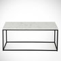 Hanah Home Mesa de Centro Cosco - Marmo Blanco y Negro